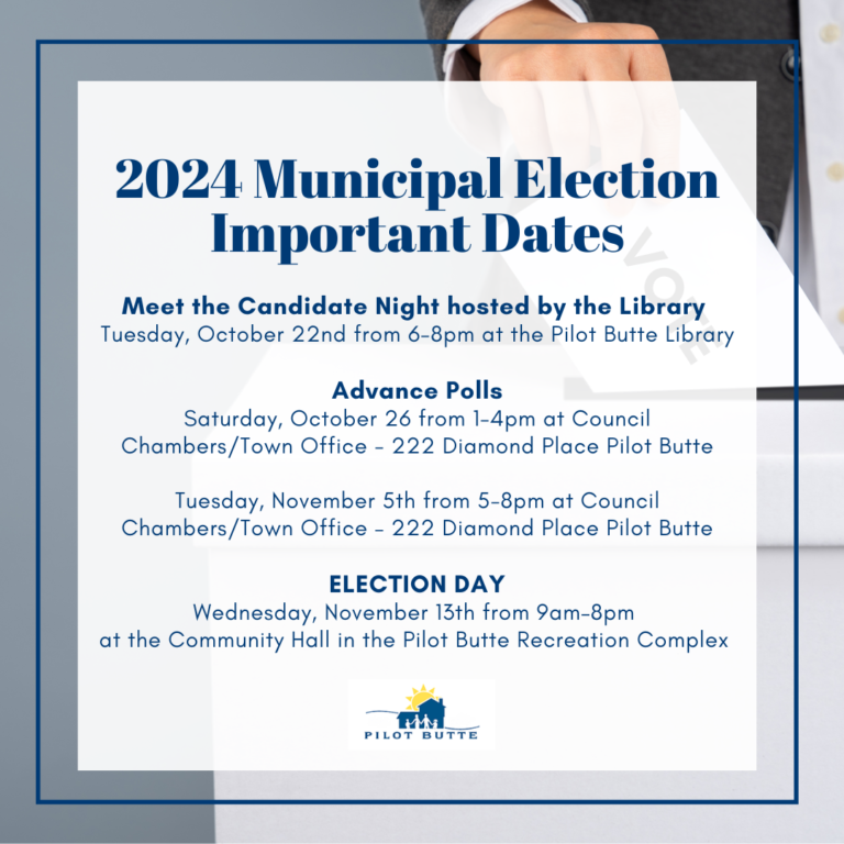 2024 Municipal Elections Important Dates