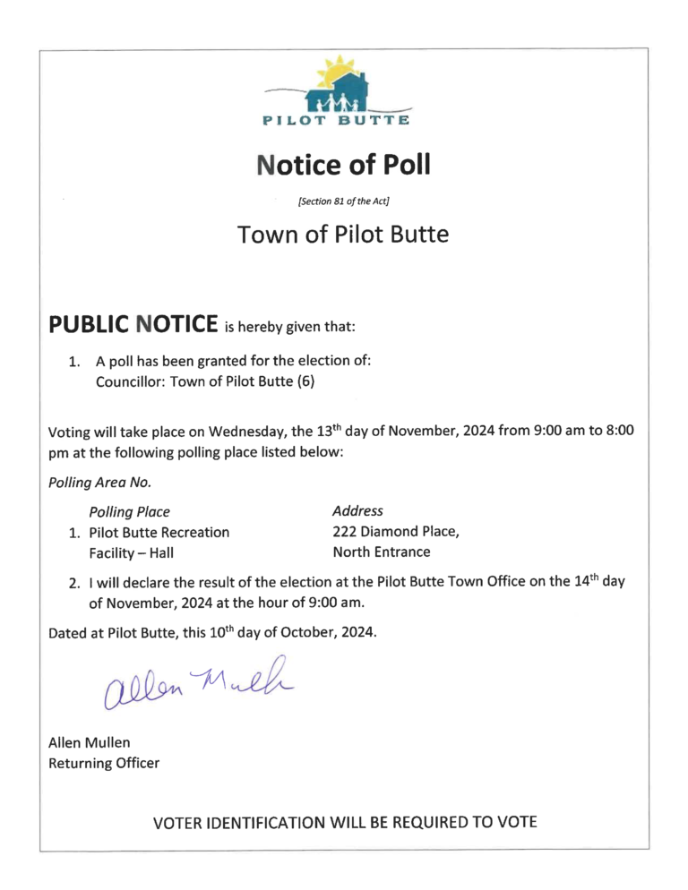 2024 Notice of Poll executed