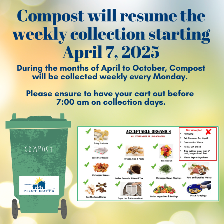2025 Compost weekly collection resumes