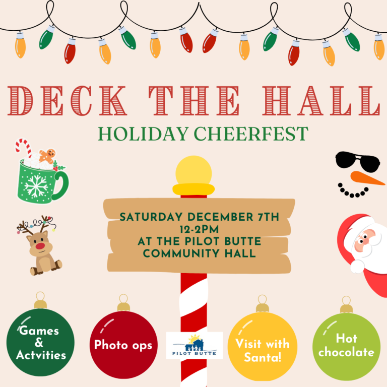 Deck the Hall social event post