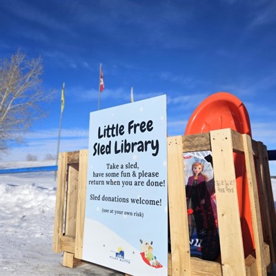 Little Free Sled Library