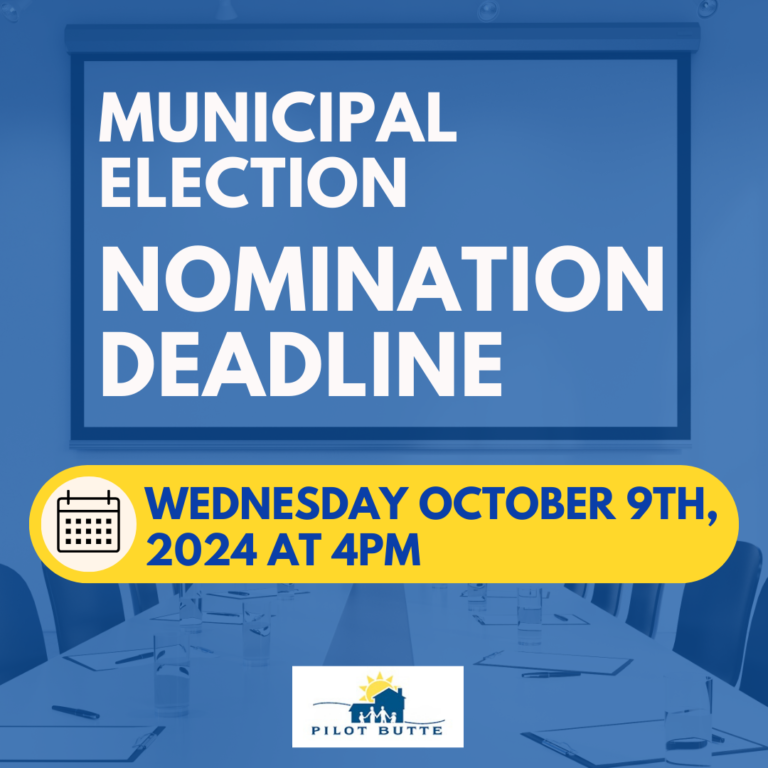 MUNICIPAL ELECTION NOMINATION DEADLINE