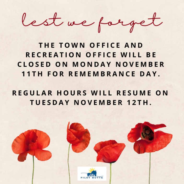 Remembrance Day closure