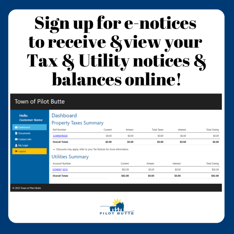 Sign up for e-notices