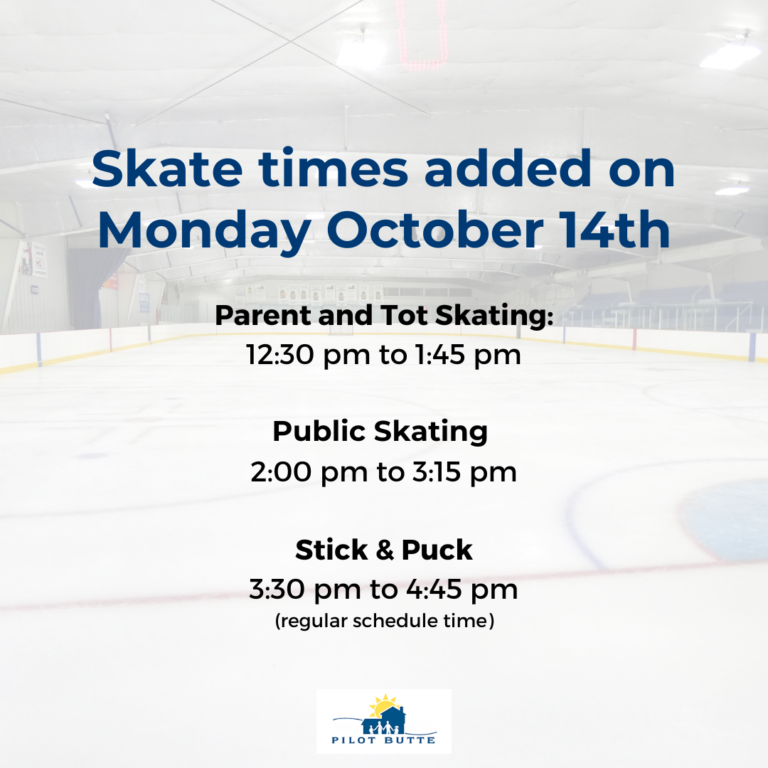 Skate times added for Oct 14th