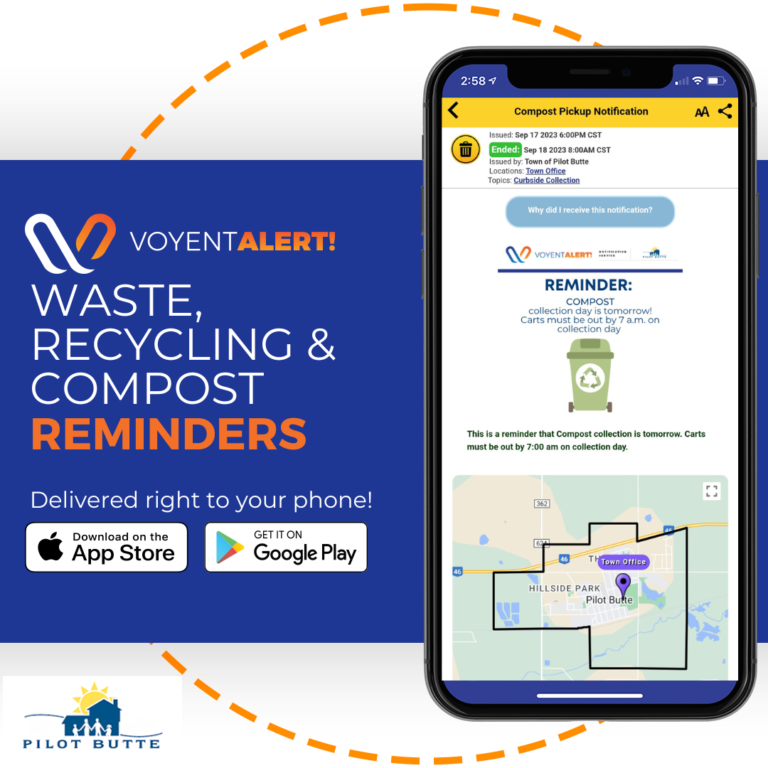 Voyent Alert Waste Recycling Compost Reminders