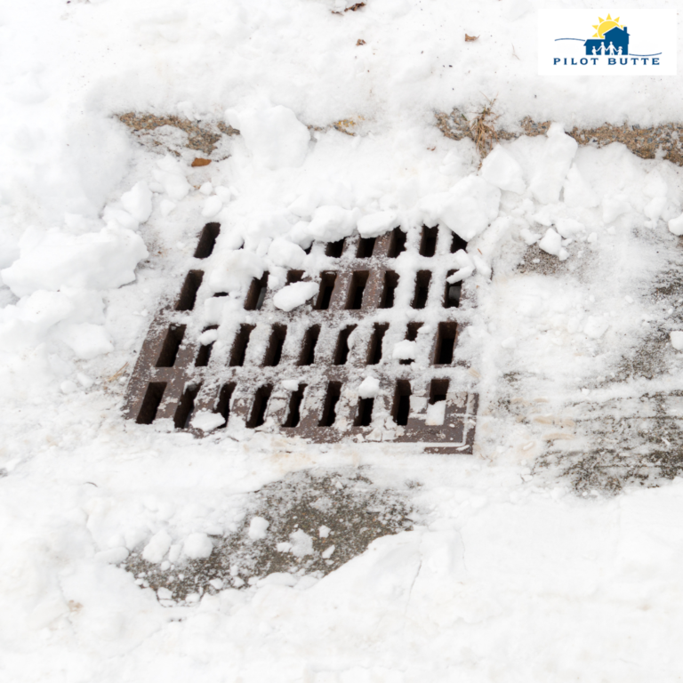 Winter storm drains